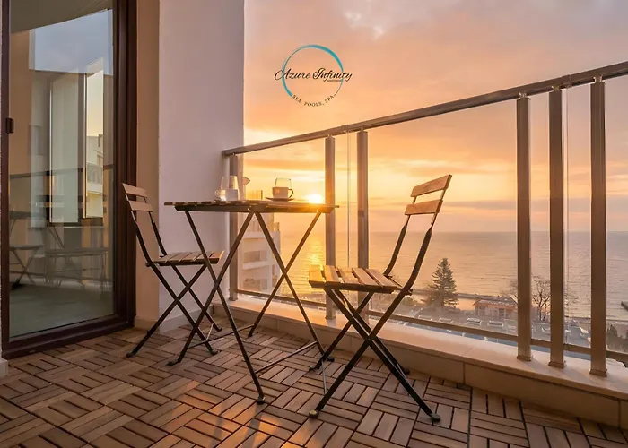 Azure Infinity - Sea View, Pools & - Over The Sea And Under The Sky 公寓 *