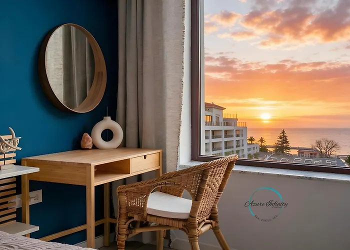 公寓 Azure Infinity - Sea View, Pools & - Over The Sea And Under The Sky *