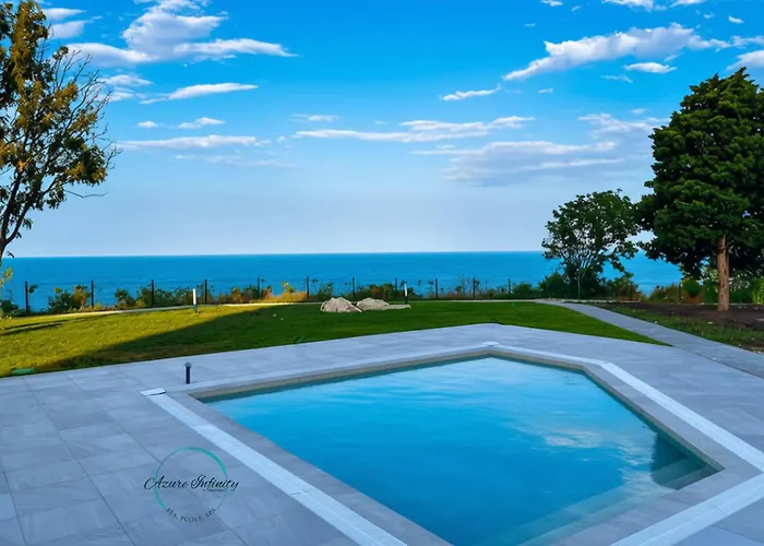 公寓 Azure Infinity - Sea View, Pools & - Over The Sea And Under The Sky