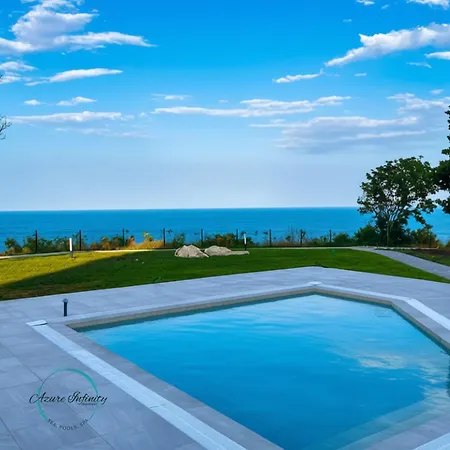 Lägenhet Azure Infinity - Sea View, Pools & - Over The Sea And Under The Sky